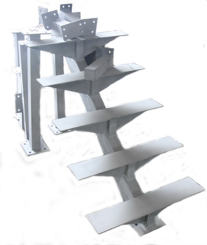 Лестница изготовленная на плазменной резке